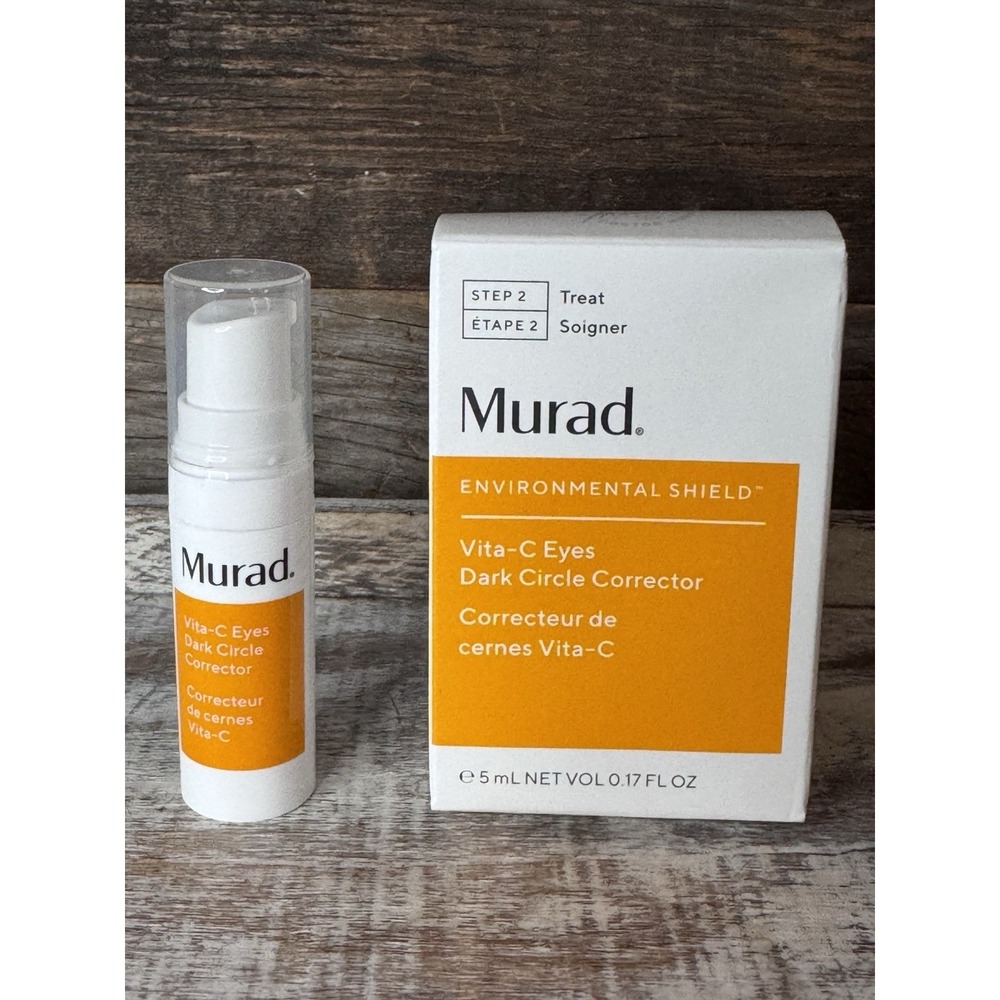 👁️ Murad Environmental Shield Vita-C Eyes Dark Circle Corrector .17 oz |NEW $43